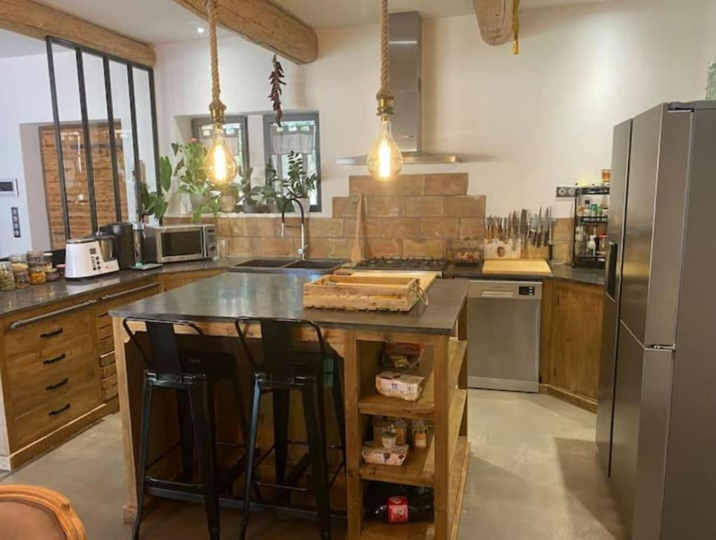 Villa Lou Luberon Ménerbes Esterno foto